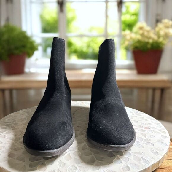 Josef Seibel $180 Daphne 44 Black Suede Ankle Boots Womens EU 42 / US 11 – New - Picture 7 of 11